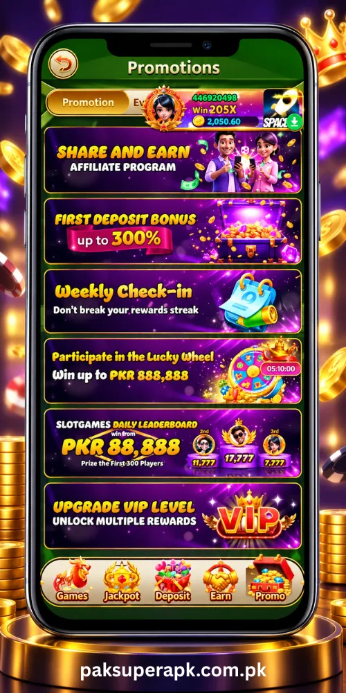 PAK Super Game Bonuses